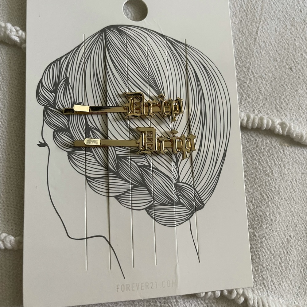 Drop Hair Clips